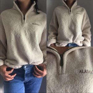 Alaska fuzzy sweater